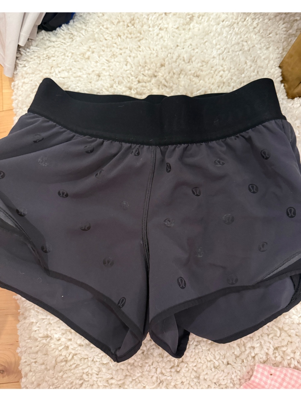 lululemon athletica Black Performance Shorts